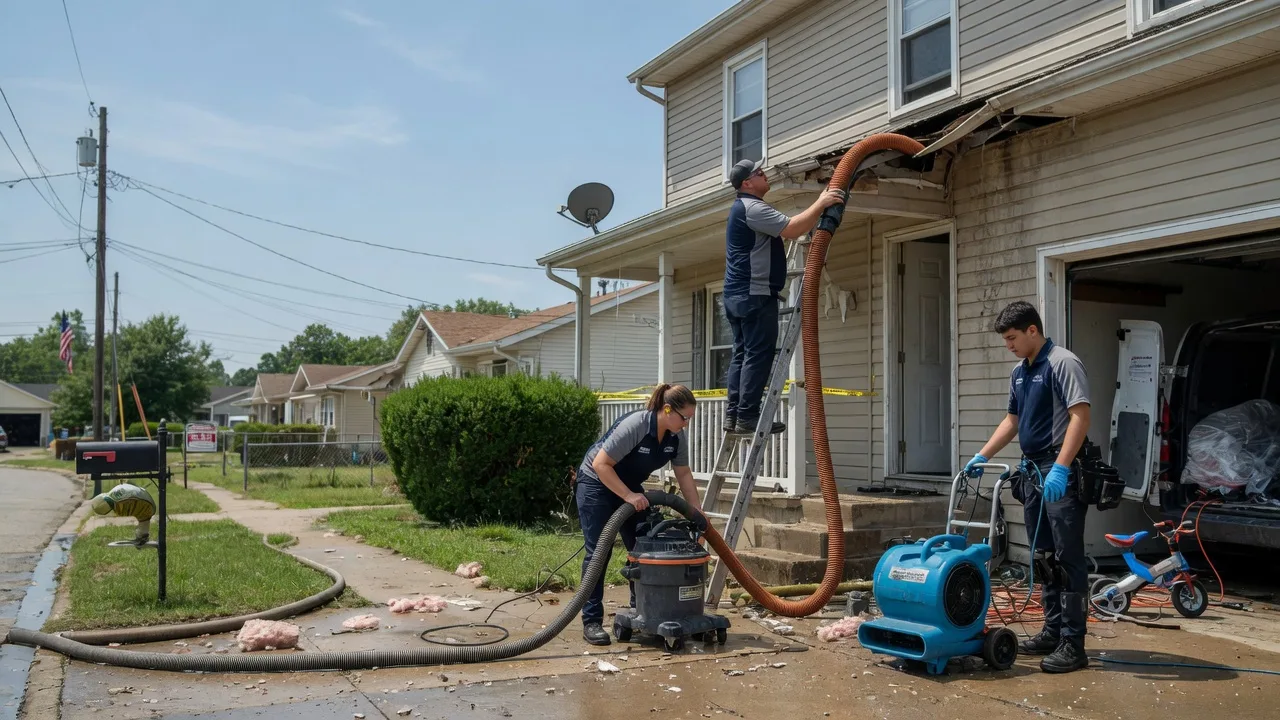 Water Damage Restoration in Scales Mound, IL near me
